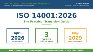 ISO 14001:2026 Practical Transition Guide: Six Phases, 35 Checkpoints, Ready-to-Use Templates