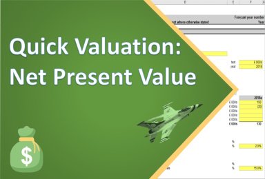 Quick valuation: Net present value (NPV) Calculator