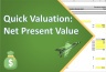 Quick valuation: Net present value (NPV) Calculator