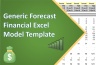 Generic forecast financial Excel Model Template