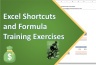 Excel shortcuts and formula training excercises