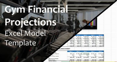 Gym Financial Projections Excel Model Template