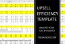 Upsell Efficiency Excel Template
