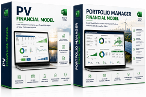 Solar PV Ultimate Model + Portfolio Manager — From Single Project to Full Pipeline in One Purchase