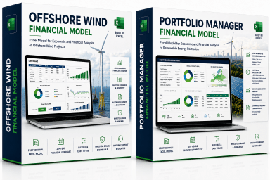 Offshore Wind Ultimate Model + Portfolio Manager — From Single Offshore Project to Full Pipeline in One Purchase