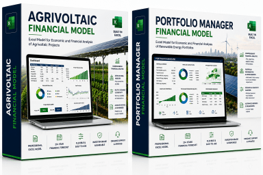 Agrivoltaic Ultimate Model + Portfolio Manager — From Single Agrivoltaic Project to Full Pipeline in One Purchase