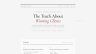 The Truth About Winning Clients Doctrine
