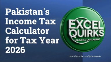 Pakistan's Income Tax Calculator for Tax Year 2026 (Salary Tax, Allowances & Perquisites)