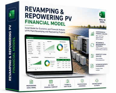 Solar Retrofit & Repowering Model — Evaluate Revamping, Repowering Existing Solar PV Plants