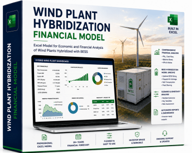 Wind Hybridisation Model — Evaluate Co-located BESS on an Existing Onshore Wind Farm Across 8 Markets
