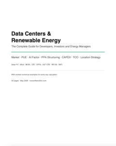 Data Centers & Renewable Energy — The Complete Guide for Developers, Investors and Energy Managers
