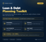 AI-Powered Loan & Debt Toolkit for Excel — Amortization, Refinance, Compare & Payoff (5 Tools)
