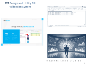 MX Energy and Utility Bill Validation System. Automate Bill Checking, Overcharge Detection, and Recovery Claims.