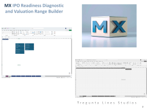 MX IPO Readiness Diagnostic and Valuation Range Builder: Readiness Scoring, Governance Checks, and Valuation.