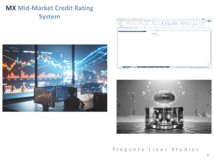 MX Mid Market Credit Rating System. Automate Financial Scoring, PD Calibration, and Rating Assignment