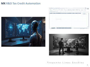 MX R and D Tax Credit Automation System. Automate Eligibility Scoring, Cost Tracking, and Audit Ready R and D Claims