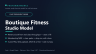 Boutique Fitness Studio Financial Model — Class Throughput Engine