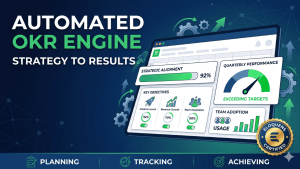 Automated Strategy & OKR Engine - Executive Goal Tracking Dashboard