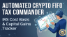Automated Crypto FIFO Tax Commander - IRS Cost Basis & Capital Gains Tracker