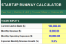Startup Runway Calculator — Free Excel Template (Cash Burn & Zero-Cash Date)
