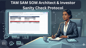 TAM SAM SOM Architect — Market Sizing & Validation Google Sheet