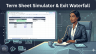 Term Sheet Simulator & Exit Waterfall — Founder Dilution Google Sheet