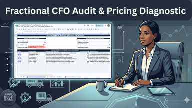 Fractional CFO Audit & Pricing Diagnostic — Retainer Scoping Google Sheet