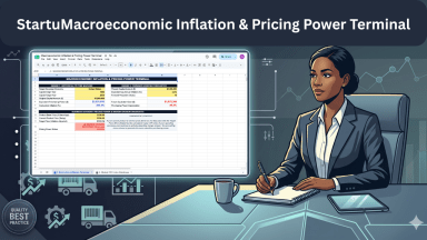 Macroeconomic Inflation & Pricing Power Terminal — Strategy Google Sheet