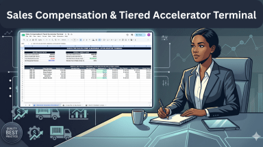 Sales Compensation Terminal & Tiered Accelerator Engine — Google Sheet