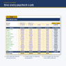 Monthly Paycheck Budget Spreadsheet, Excel Google Sheets Expense Tracker (Instant Download)