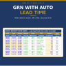 Inventory Management Excel Template | Stock Control Spreadsheet with Reorder Alerts, EOQ, Min Max Levels