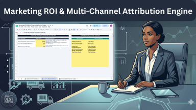 Marketing ROI & Multi-Channel Attribution Engine — Google Sheet