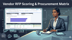 Vendor RFP Scoring & Procurement Matrix | Vendor Evaluation Model