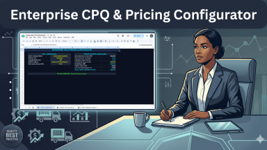 Enterprise CPQ Generator & Pricing Configurator | B2B SaaS Quote Model