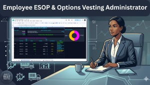 Employee ESOP & Options Vesting Administrator - Google Sheet