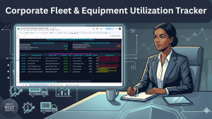Corporate Fleet & Equipment Utilization Tracker — Heavy Asset Maintenance Ledger & Telemetry Terminal