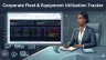 Corporate Fleet & Equipment Utilization Tracker — Heavy Asset Maintenance Ledger & Telemetry Terminal
