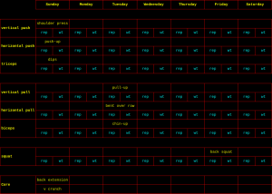 simple strength training program