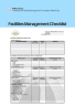 Facilities Management Checklist (Facilities Inspection Checklist, Building Operations Checklist)