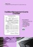 Facilities Management Events Checklist (Event Preparation Checklist, Event Planning and Safety Checklist)