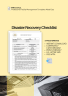 Disaster Recovery Checklist (Crisis Recovery Checklist, Disaster Preparedness Checklist, Contingency Planning Checklist)