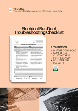 Electrical Bus Duct Troubleshooting Checklist (Steps to Identify Bus Duct Faults, Electrical Bus Duct Inspection)