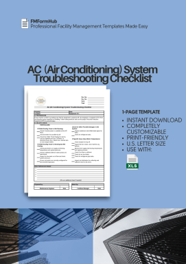 AC System Troubleshooting Checklist (Commercial AC System Inspection Checklist, How to Diagnose AC Issues)