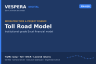 Toll Road Model - Traffic Ramp, Tolls, DSCR & Levered Returns (Excel)