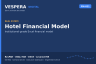 Hotel Financial Model - RevPAR, USALI NOI, DSCR & Levered IRR (Excel)