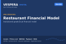 Restaurant Financial Model - Covers, Prime Cost, EBITDA, Payback & ROIC (Excel)