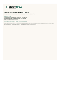 Cash Flow Health Check (FREE)