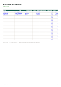 Headcount & Payroll Planner