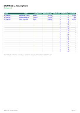 Headcount & Payroll Planner