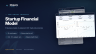 Startup Financial Model — Excel Template: 10 Business Models, 3-Statement, DCF & SaaS Unit Economics
